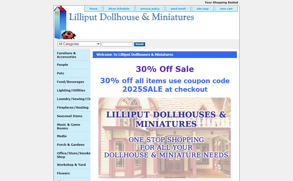Lilliput Dollhouses & Miniatures | Miniature Dollhouses | Dollhouse Kits