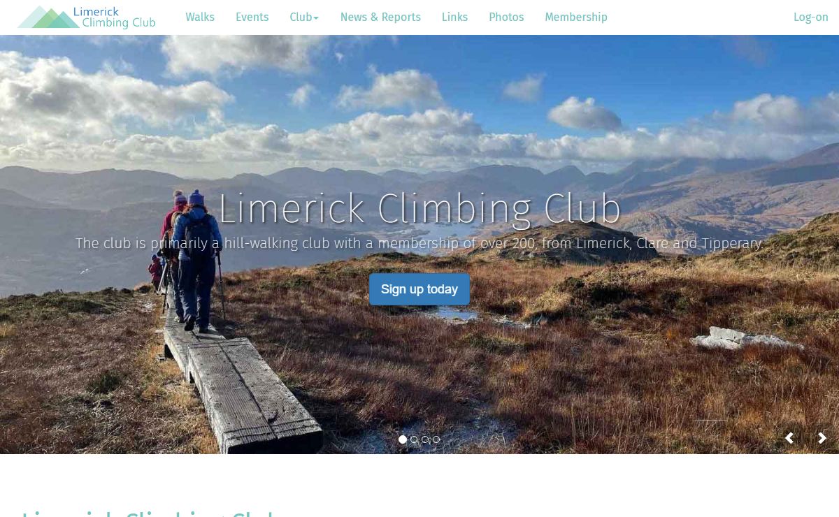 Limerick Climbing Club - Limerick Hill Walking club, Limerick Hiking club and Limerick trekking Club