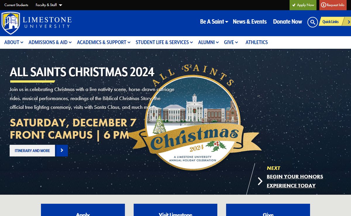 Limestone University | The University of Choice in South Carolina
