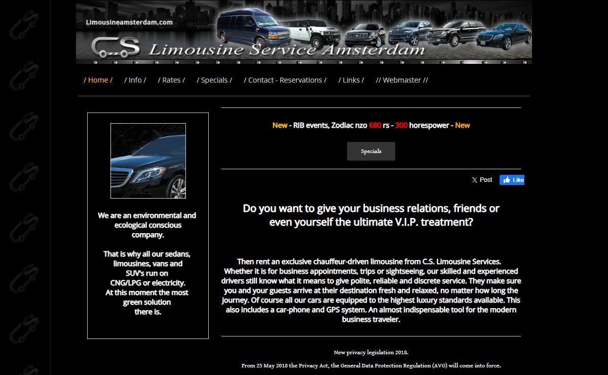 Limousine Amsterdam . com