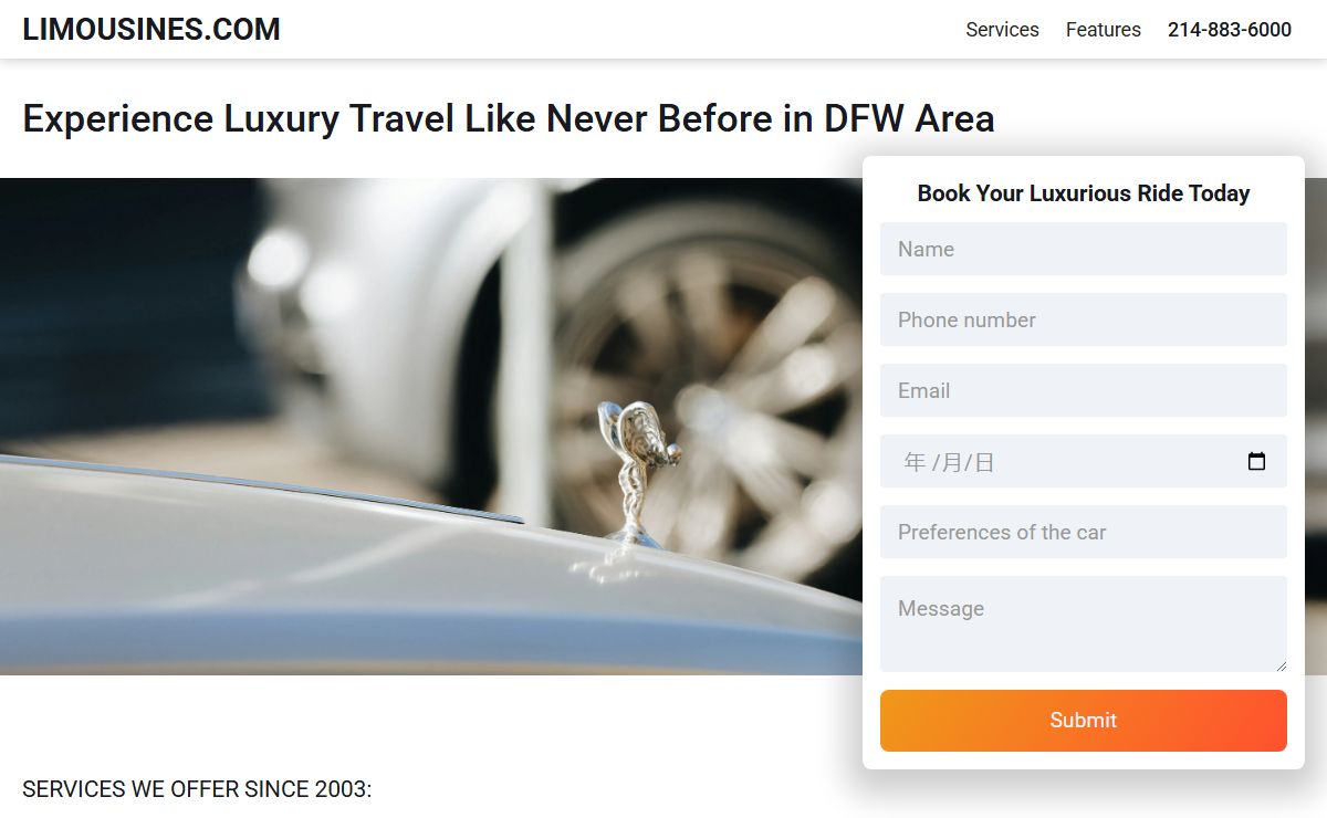 limo-one-page-site