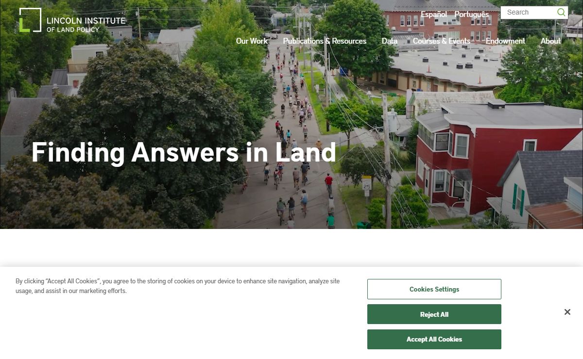 Home - Lincoln Institute of Land Policy