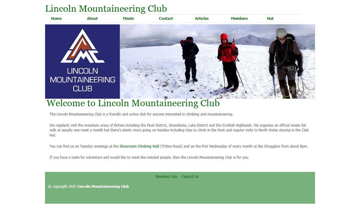 LMC | Lincoln Mountaineering Club