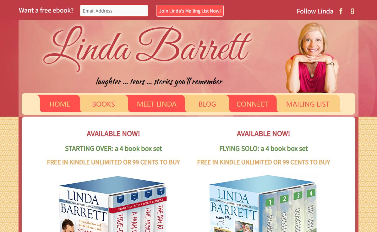Linda Barrett, National Bestselling Romance Author