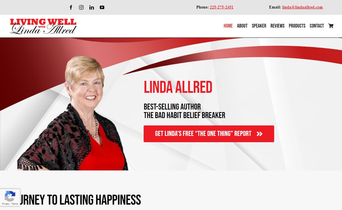 Linda Allred Best-Selling Author