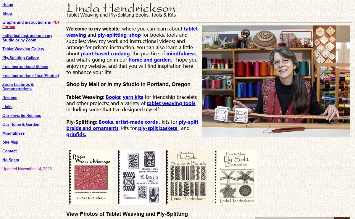 Linda Hendrickson Tablet Weaving and Ply-Split Braiding