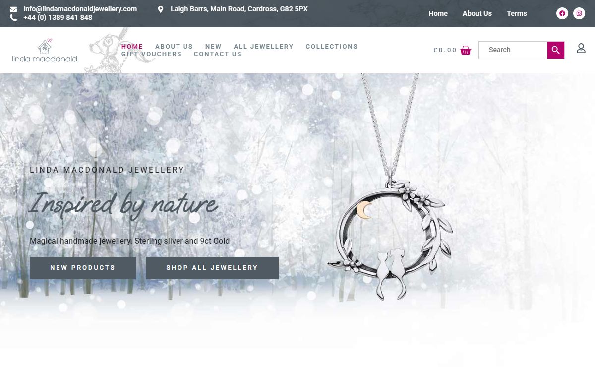 Linda Macdonald Jewellery | Handmade Jewellery Inspired By Nature