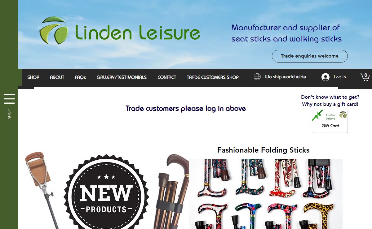 Walking Sticks and Shooting Sticks | Linden Leisure