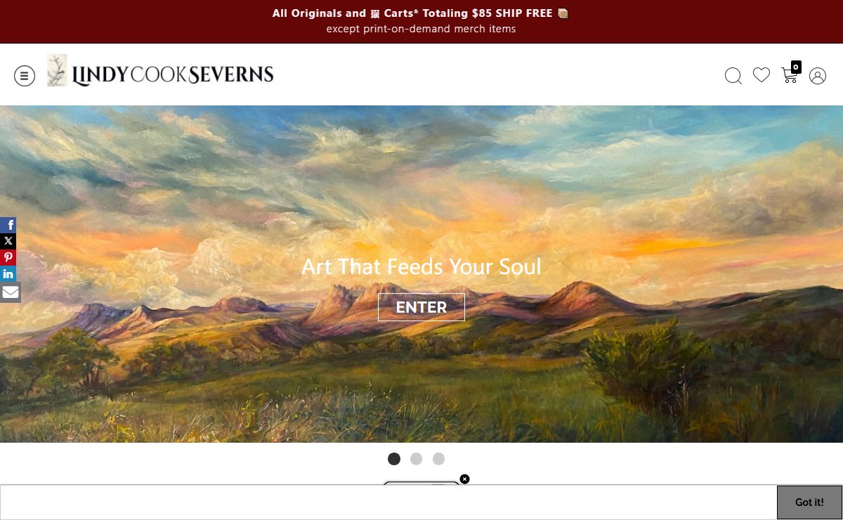 Lindy Cook Severns Art | Shop Art