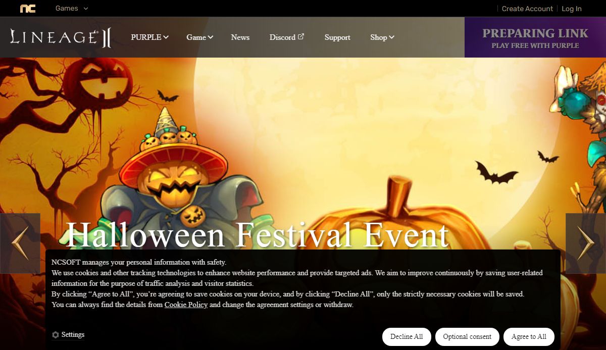 Official Website | Lineage II