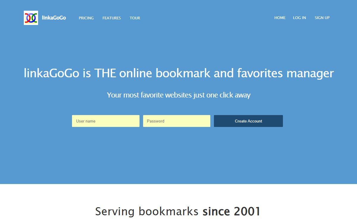 linkaGoGo | The online Favorites and Bookmark manager