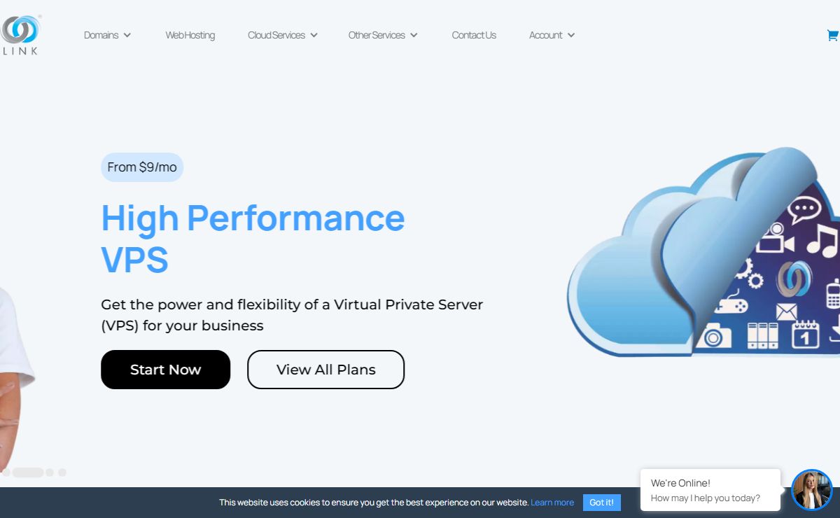 Linkdata.com Domain registrar & Hosting Provider