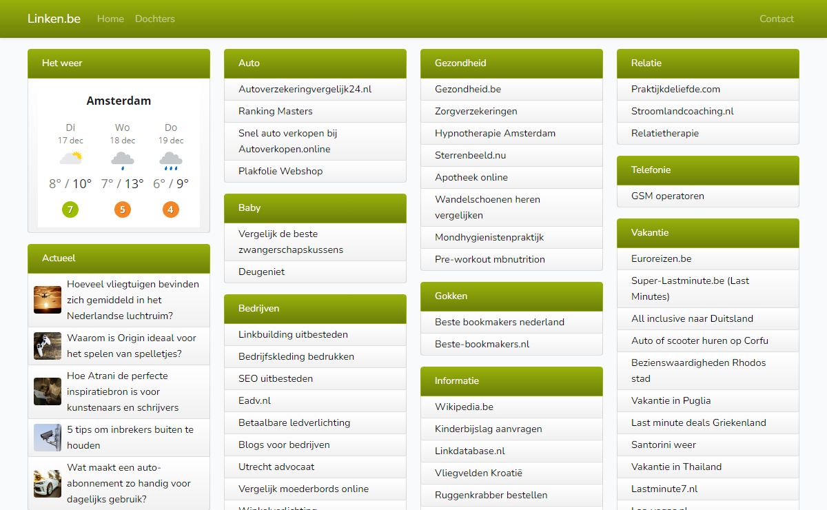Linken.be - Een online overzicht van links
