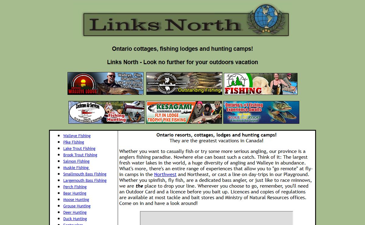 Northern Ontario Vacations and Resorts