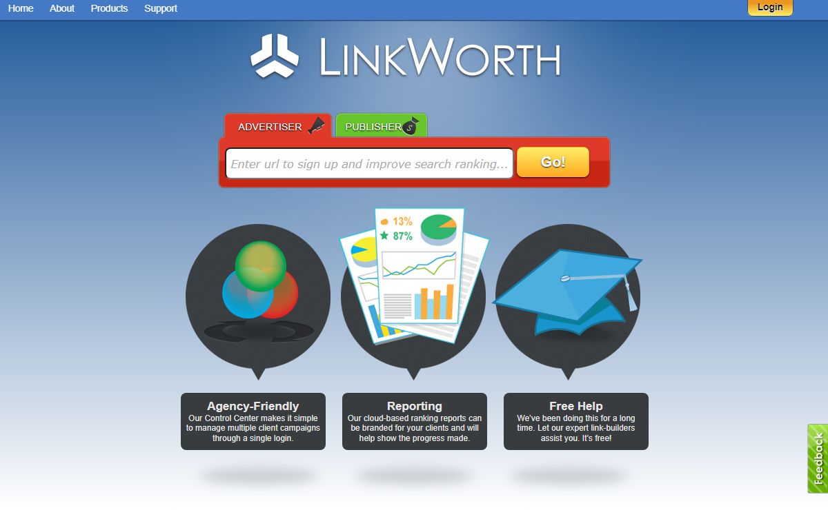 LinkWorth | Search Engine Marketing - Text Link Advertising