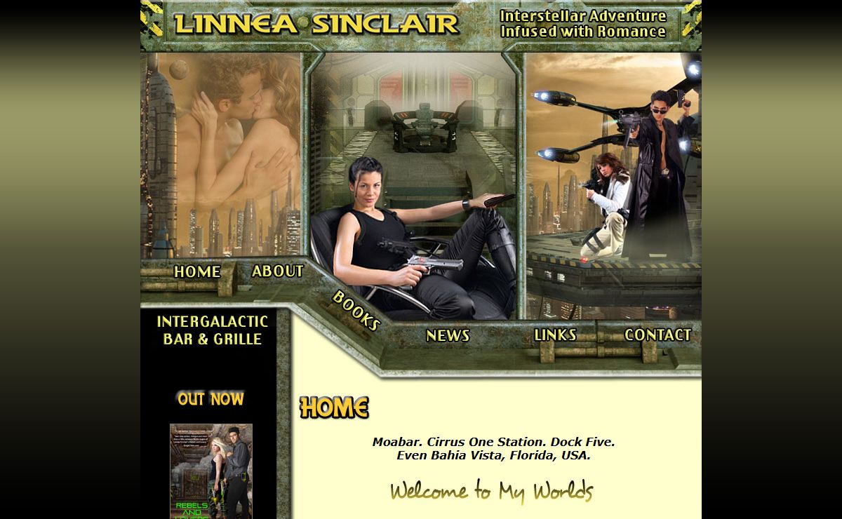Official website of SF Romance and Rita; Award Winning Author, Linnea Sinclair