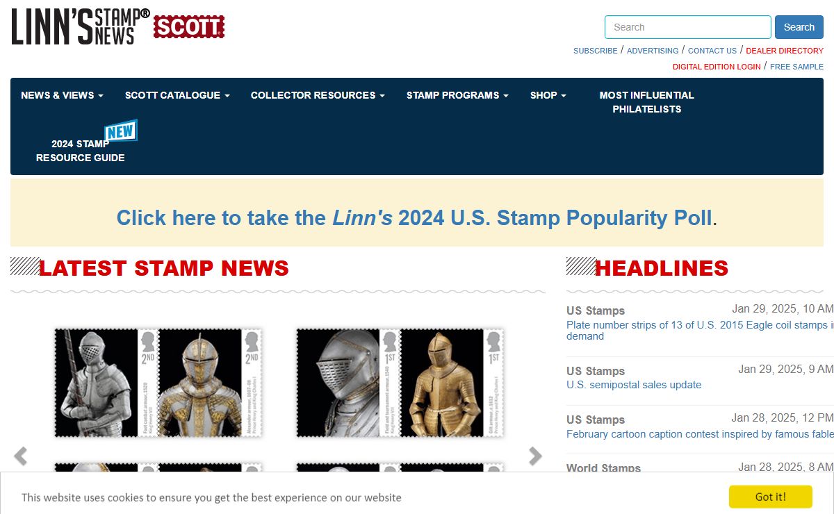 Stamp Hobby News, Philatelic Analysis & Values | Linns.com