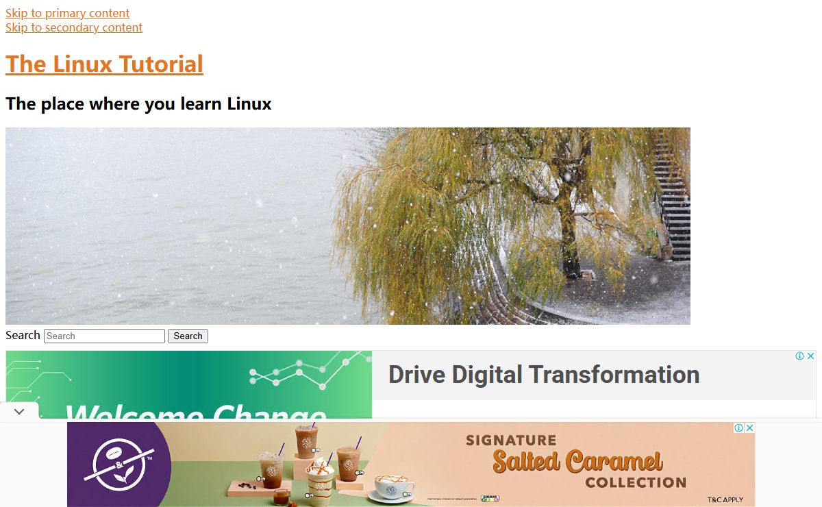 The Linux Tutorial | The place where you learn Linux