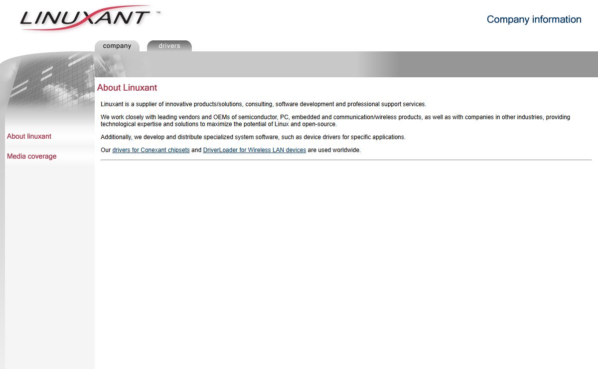Linuxant - Company information
