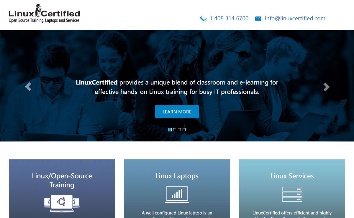 Linux Training, Linux Laptops & Linux Services | LinuxCertified.com