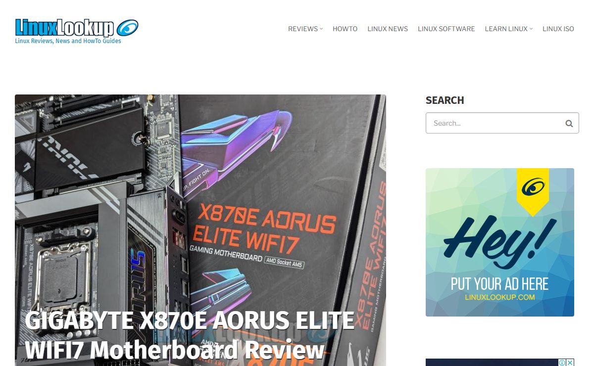 Linux Reviews, News and HowTo Guides | Linuxlookup