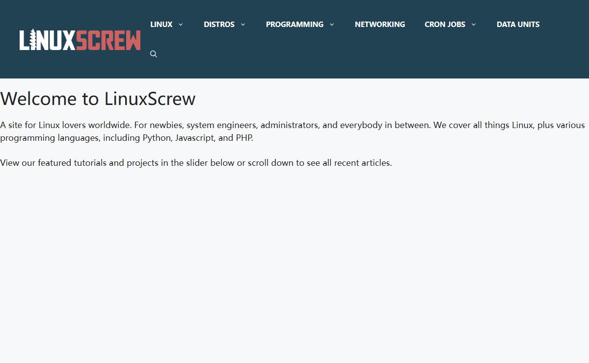 Linux Guides, Tips and Tutorials | LinuxScrew