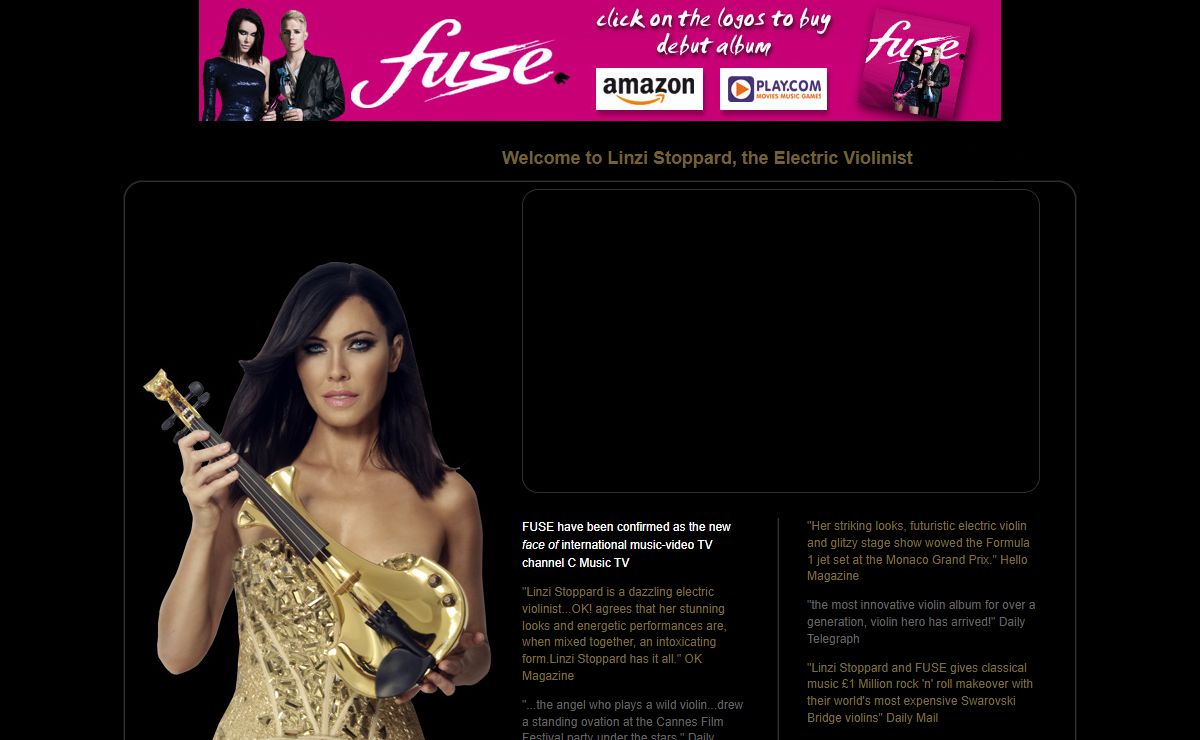 The Electric Violinist :: Linzi Stoppard Official Website