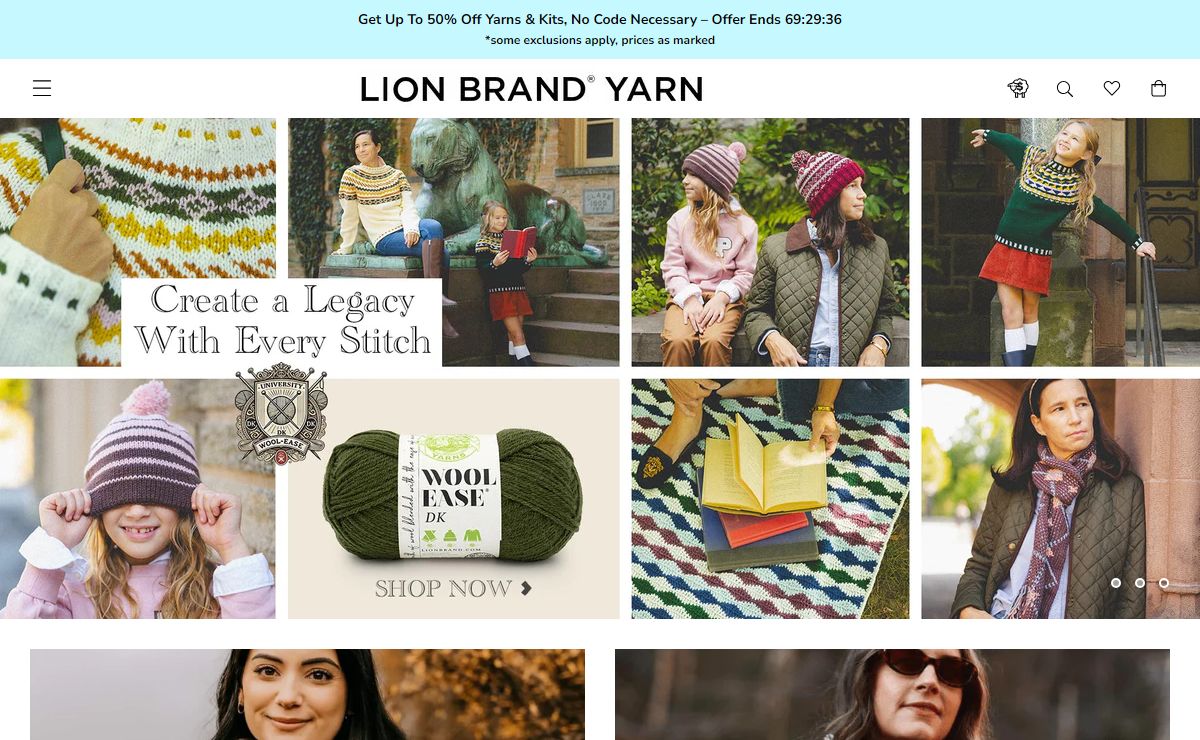 Yarn and Free Knitting & Crochet Patterns – Lion Brand Yarn