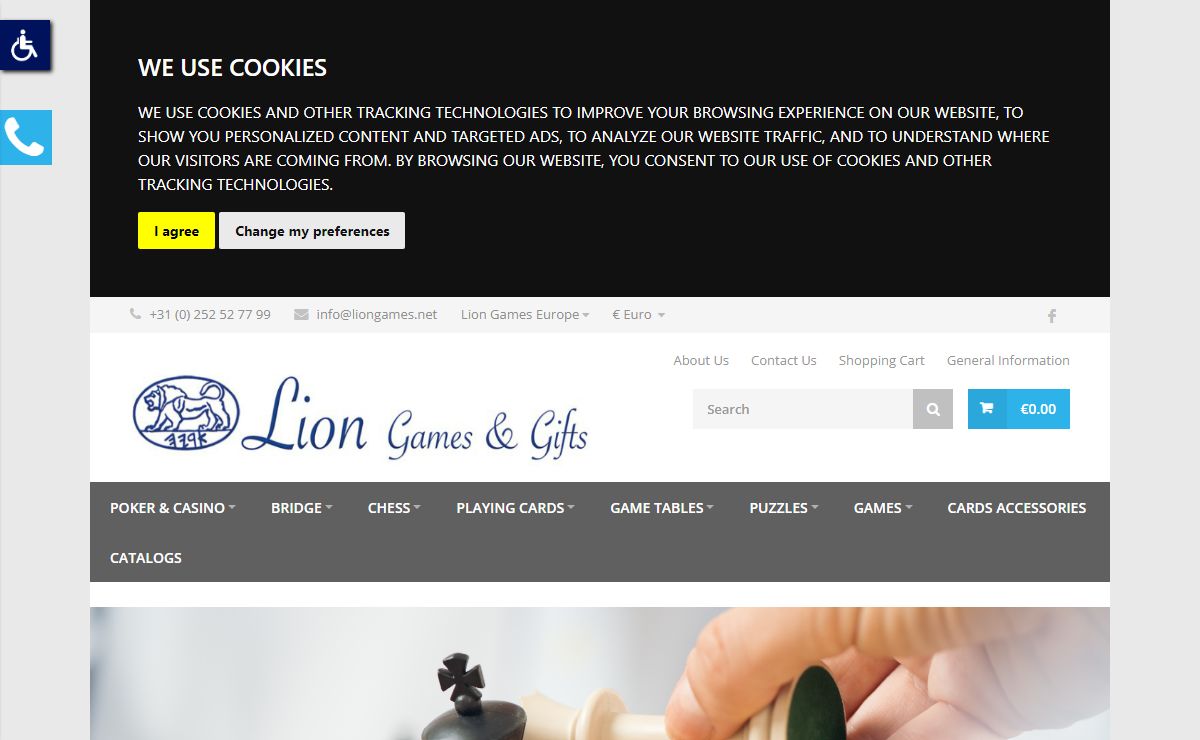 Lion Games & Gifts Europe - HomePage