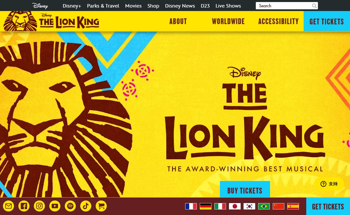 Disney THE LION KING | The Award-Winning Best Musical