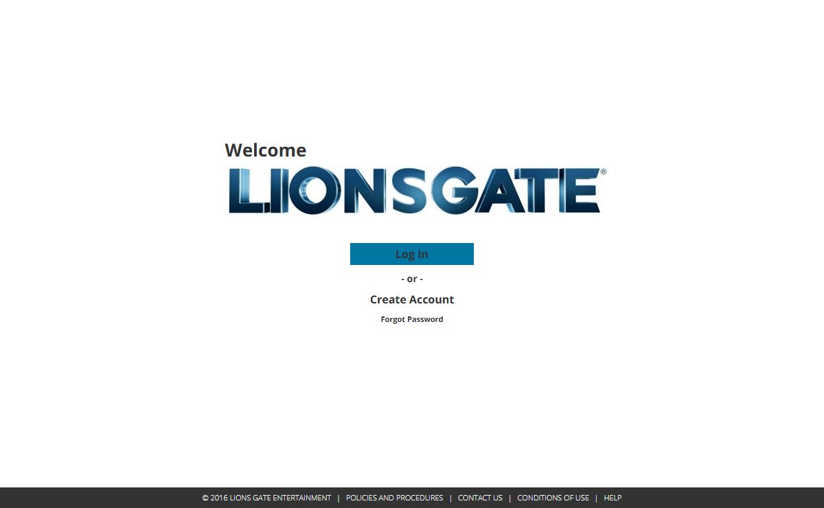 Login - LIONSGATE LINK