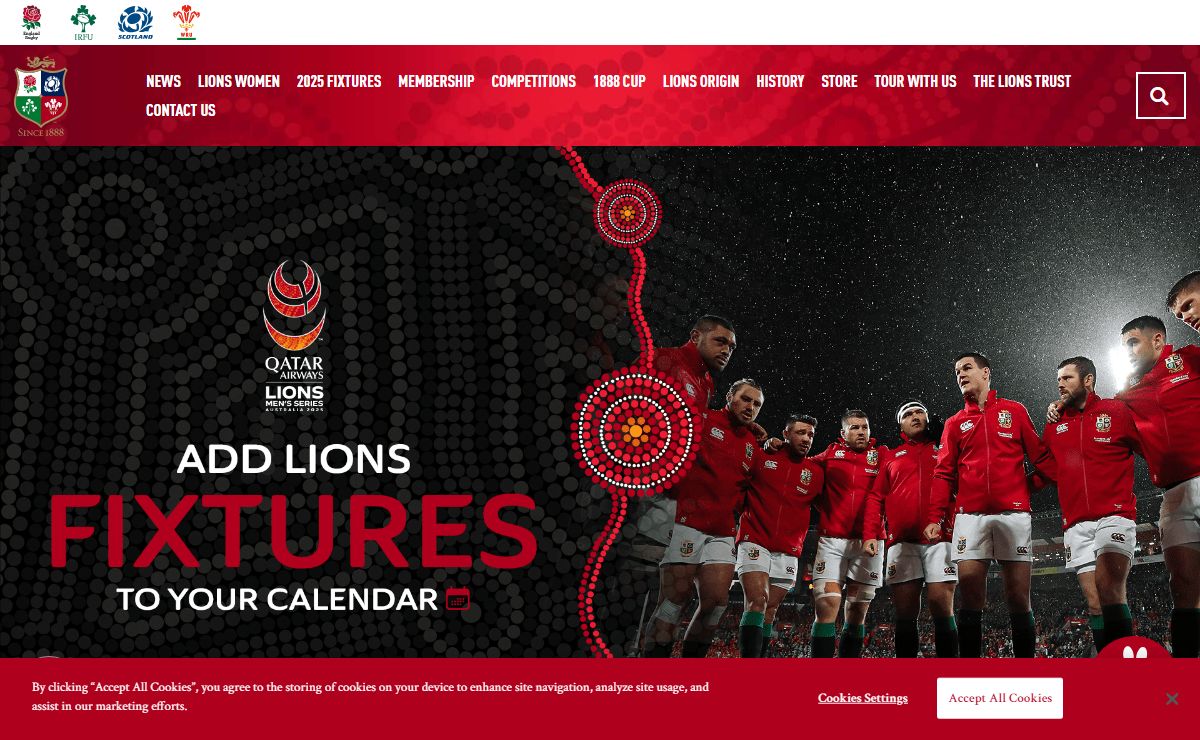British & Irish Lions | Home