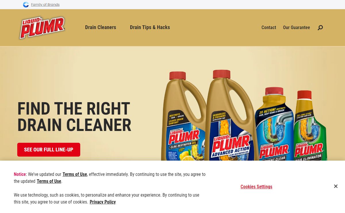 Drain Cleaner | Liquid-Plumr®