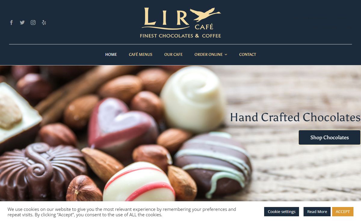 Lir Cafe Killarney - Buy Chocolates Online - Killarney Cafe