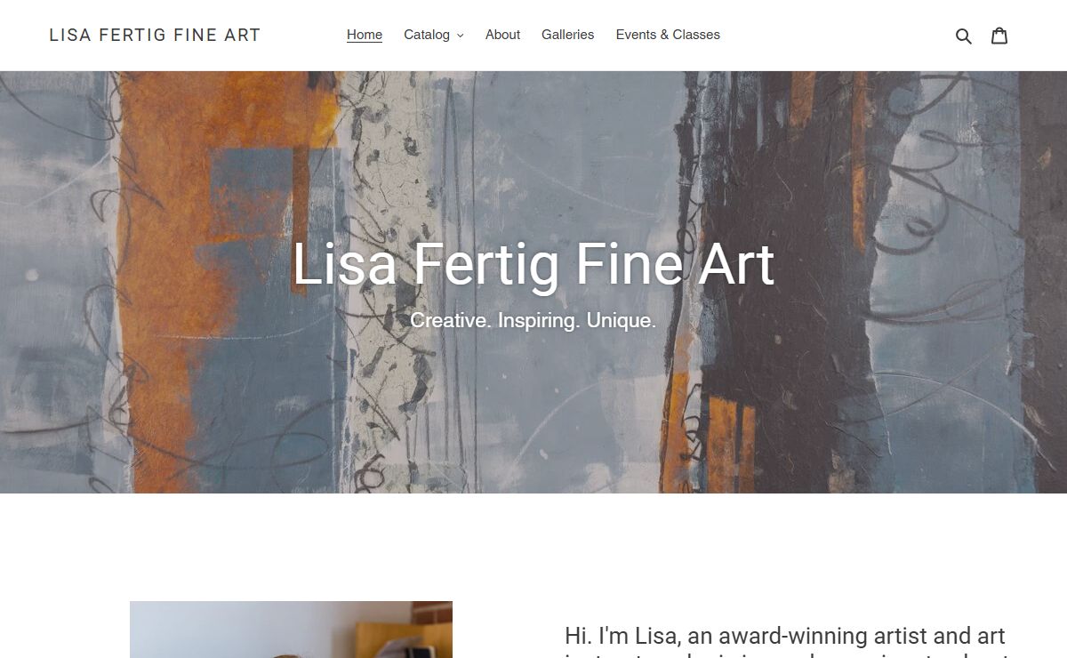Lisa Fertig Fine Arts | Minneapolis Artist & Gallery