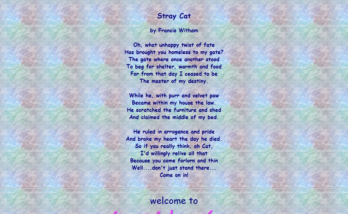 lisaviolet's cathouse...the best little cathouse in cyberspace