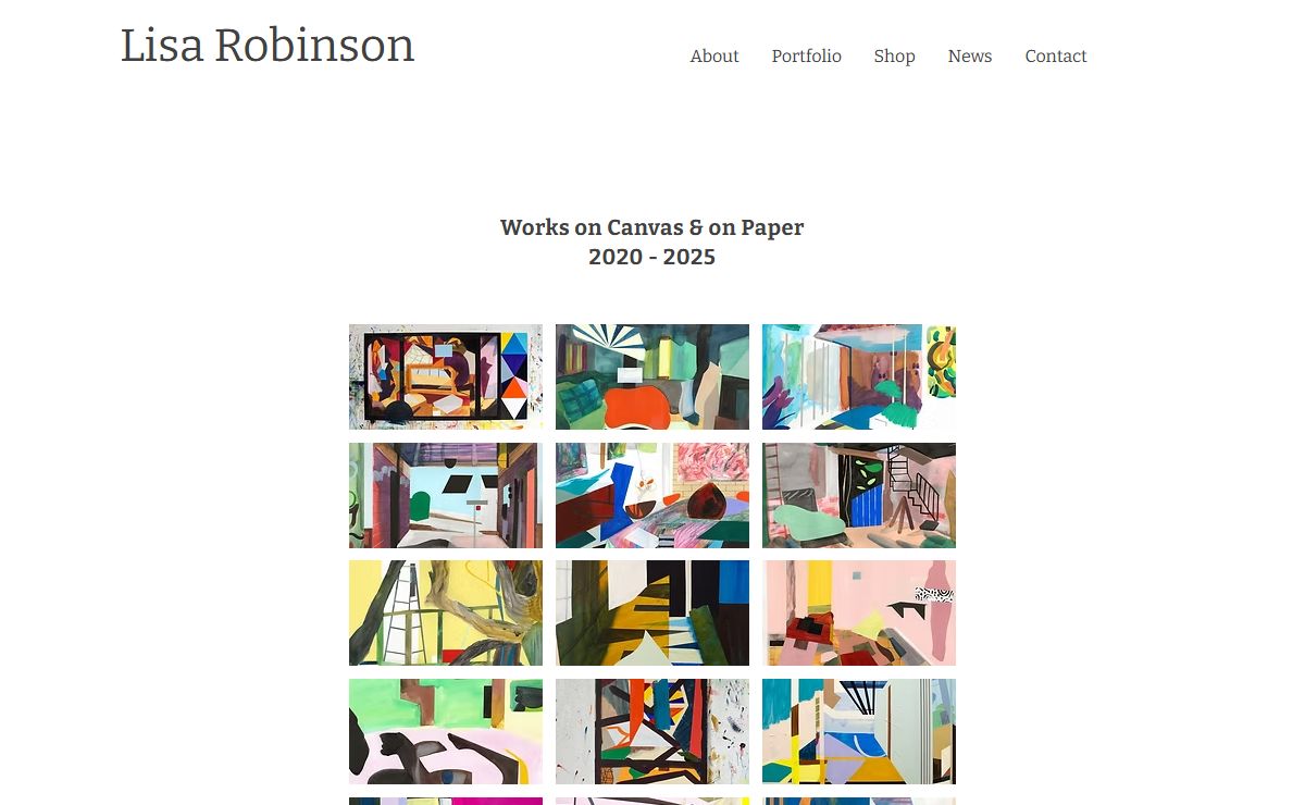 Lisa Robinson | contemporary painter