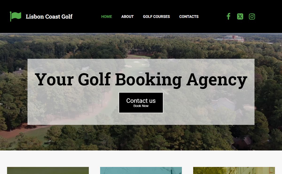 Lisbon Coast Golf - Your golf booking agency