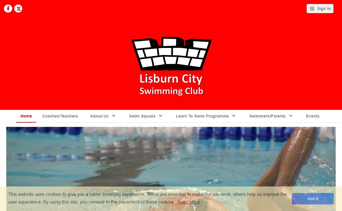Lisburn City Swimming Club Home