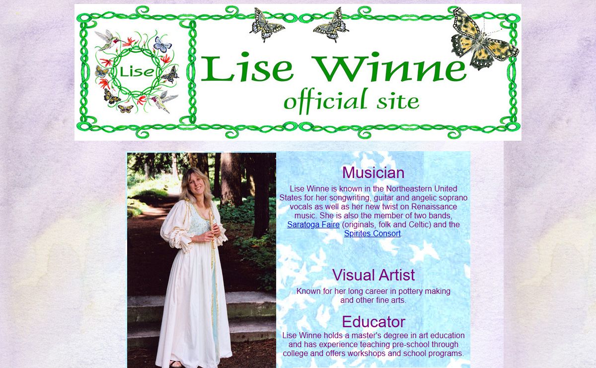 Lise Winne and The Spirites Consort