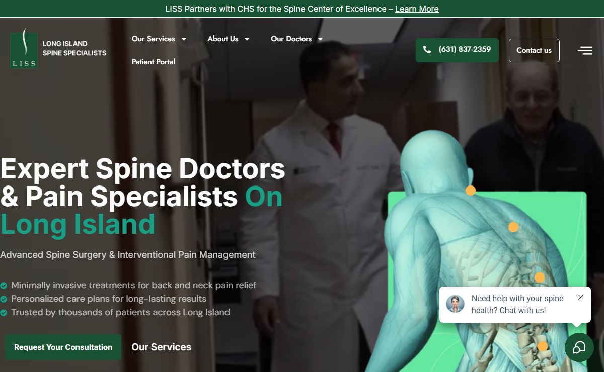 Long Island Spine Specialists, P.C. | Expert Spine Care