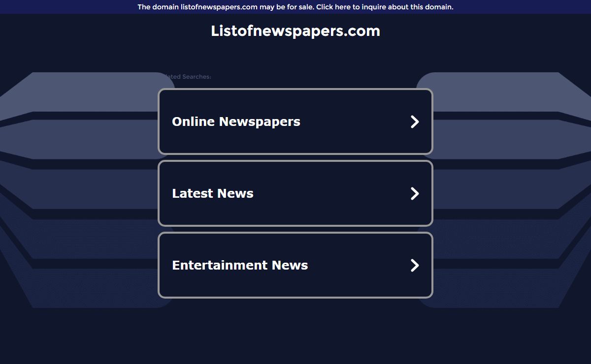 Listofnewspapers.com