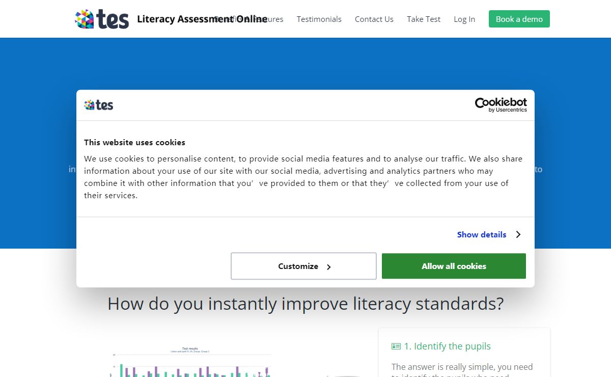 Literacy Assessment Online | Quickly measure, track & improve literacy in your school.