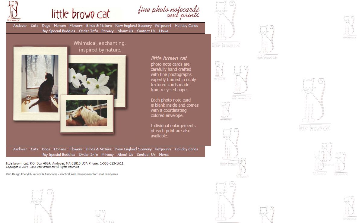 Fine Photo Note Cards Inspired By Nature Blank Notecards From Little Brown Cat
