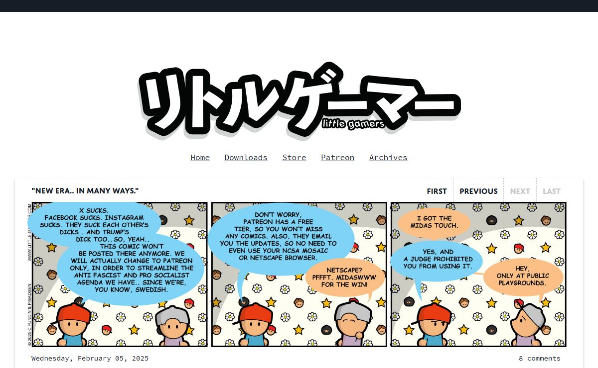 Little Gamers Comic - Awesome webcomic, updated Monday, Wednesday & Friday
