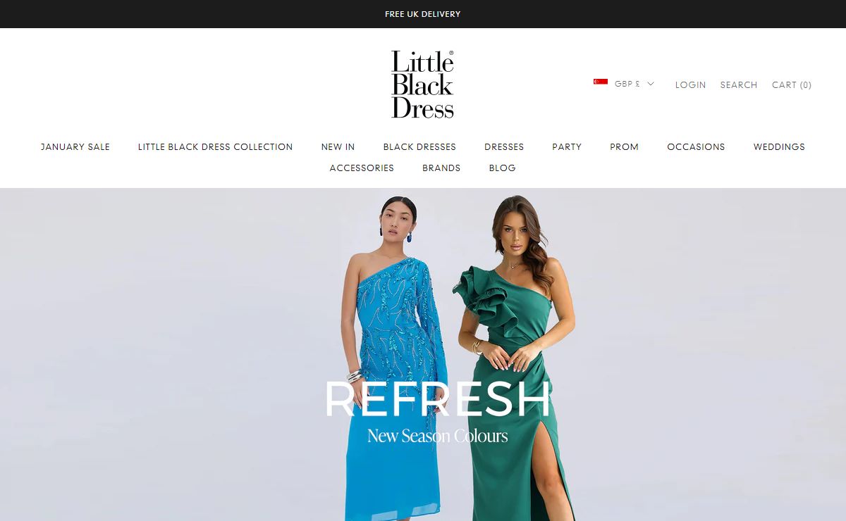 Chic Dresses for Prom, Wedding Guests & Parties