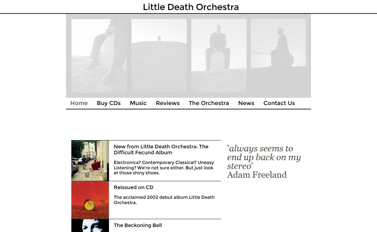 Little Death Orchestra - Home