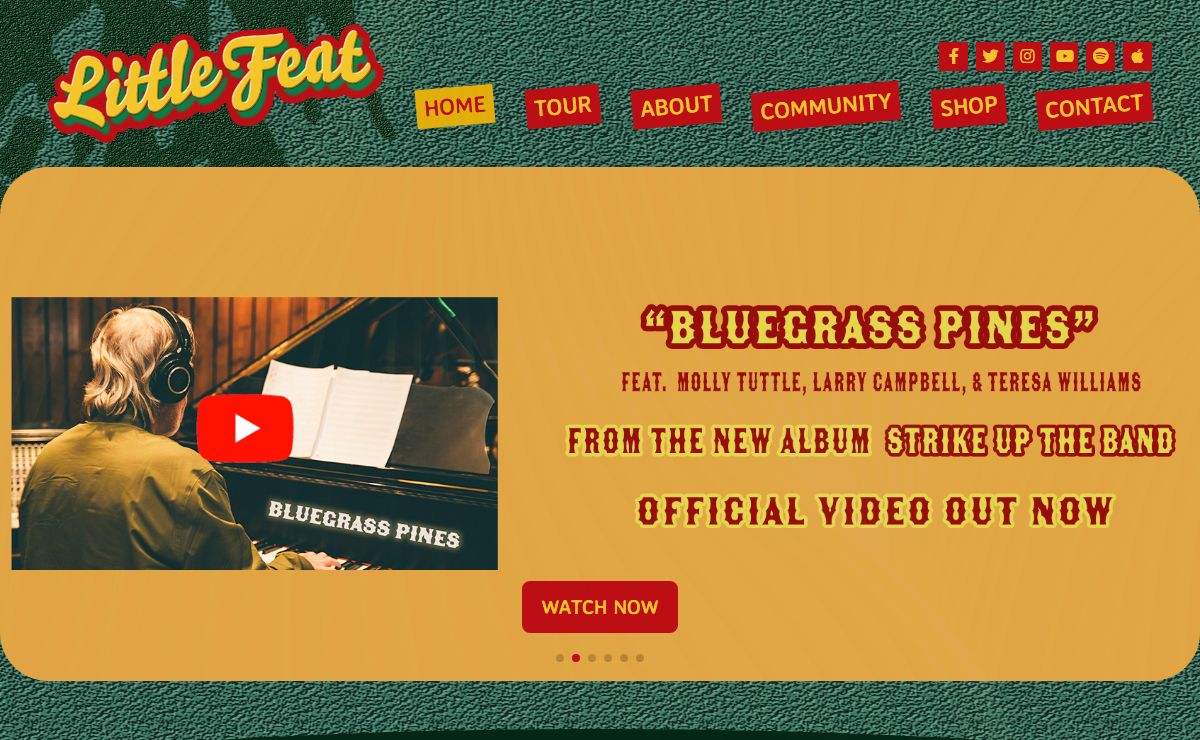Official Little Feat Website | Little Feat