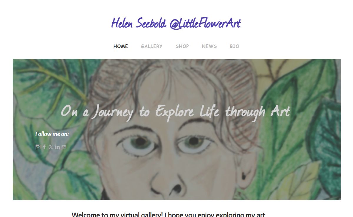 Helen Seebold @LittleFlowerArt - Helen Seebold artist