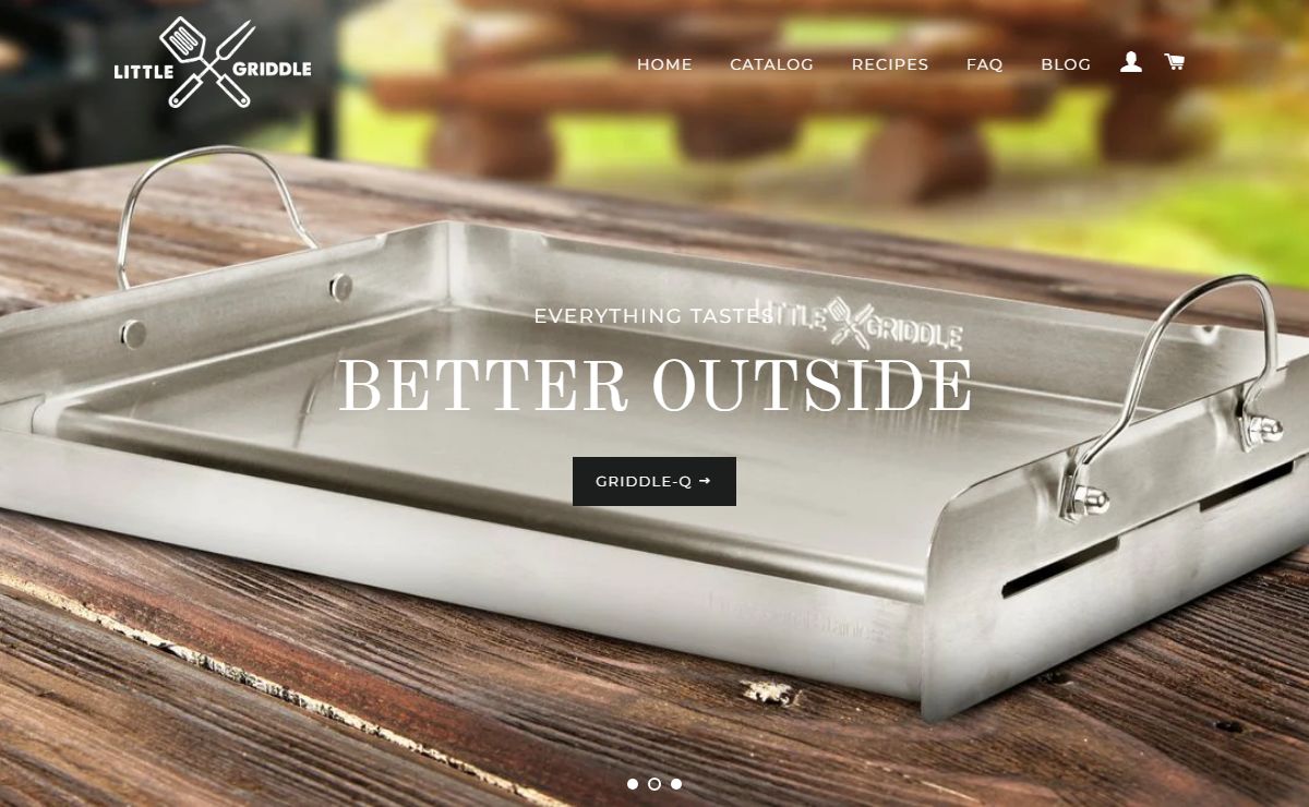 Discover the world's best BBQ Griddles and Indoor/Outdoor Cookware – Little Griddle